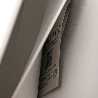 Versace Calfskin Medium Greca Goddess Shoulder Bag White 8 of 12