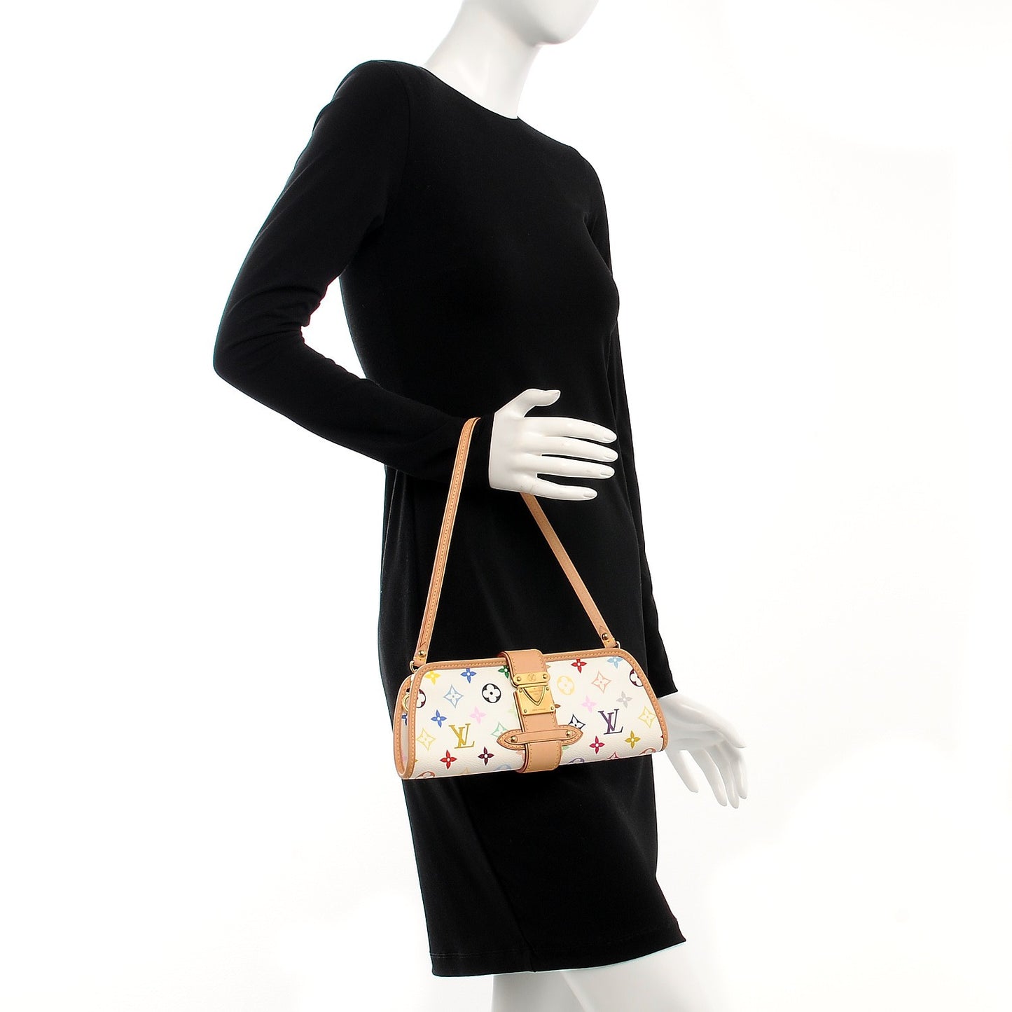 Monogram Multicolor Shirley White