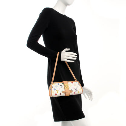 Louis Vuitton Monogram Multicolor Shirley White 2 of 7
