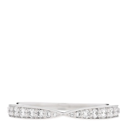 Tiffany Platinum Diamond Harmony Bead-Set Band Ring 50 5.5 1 of 5