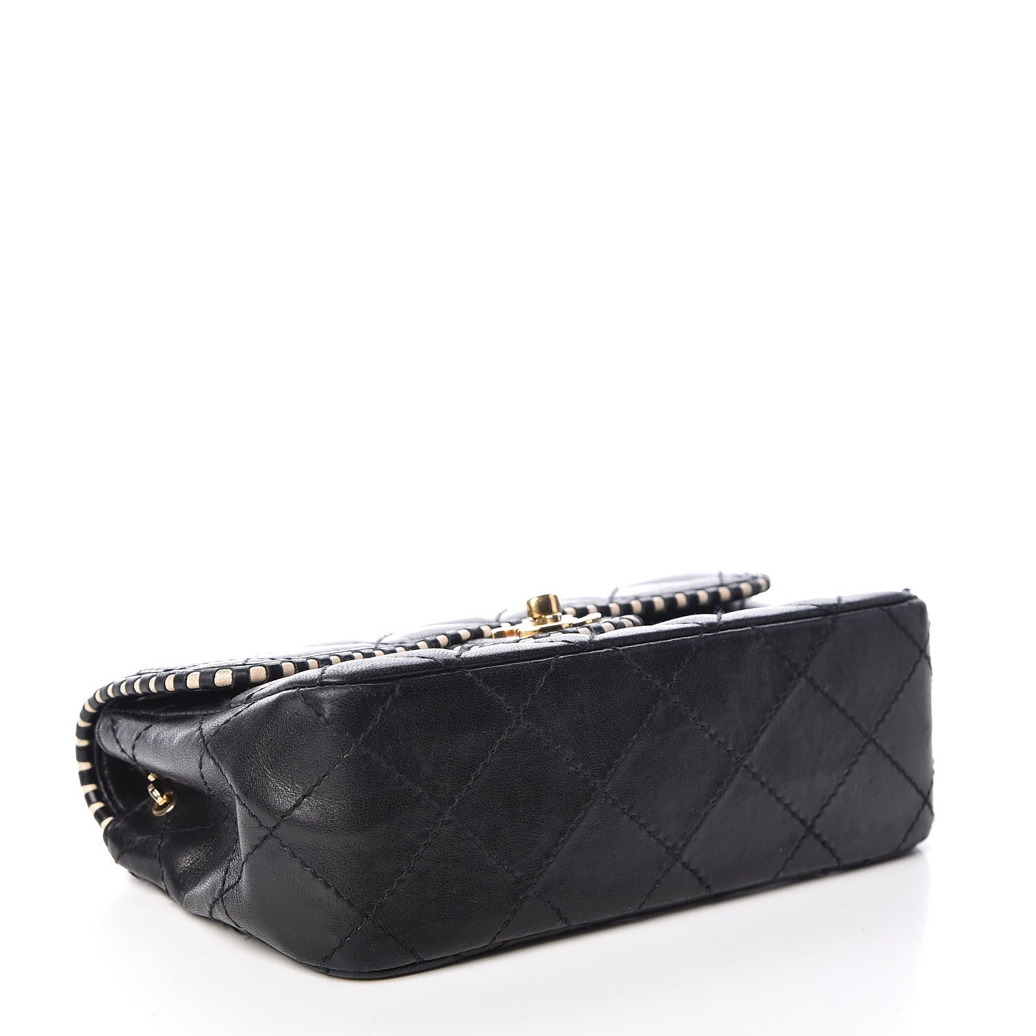 Chanel Lambskin Quilted Mini Flap Black 4 of 10