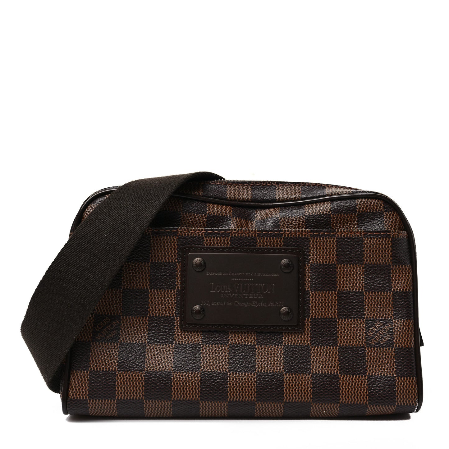 Damier Ebene Brooklyn Bum Bag