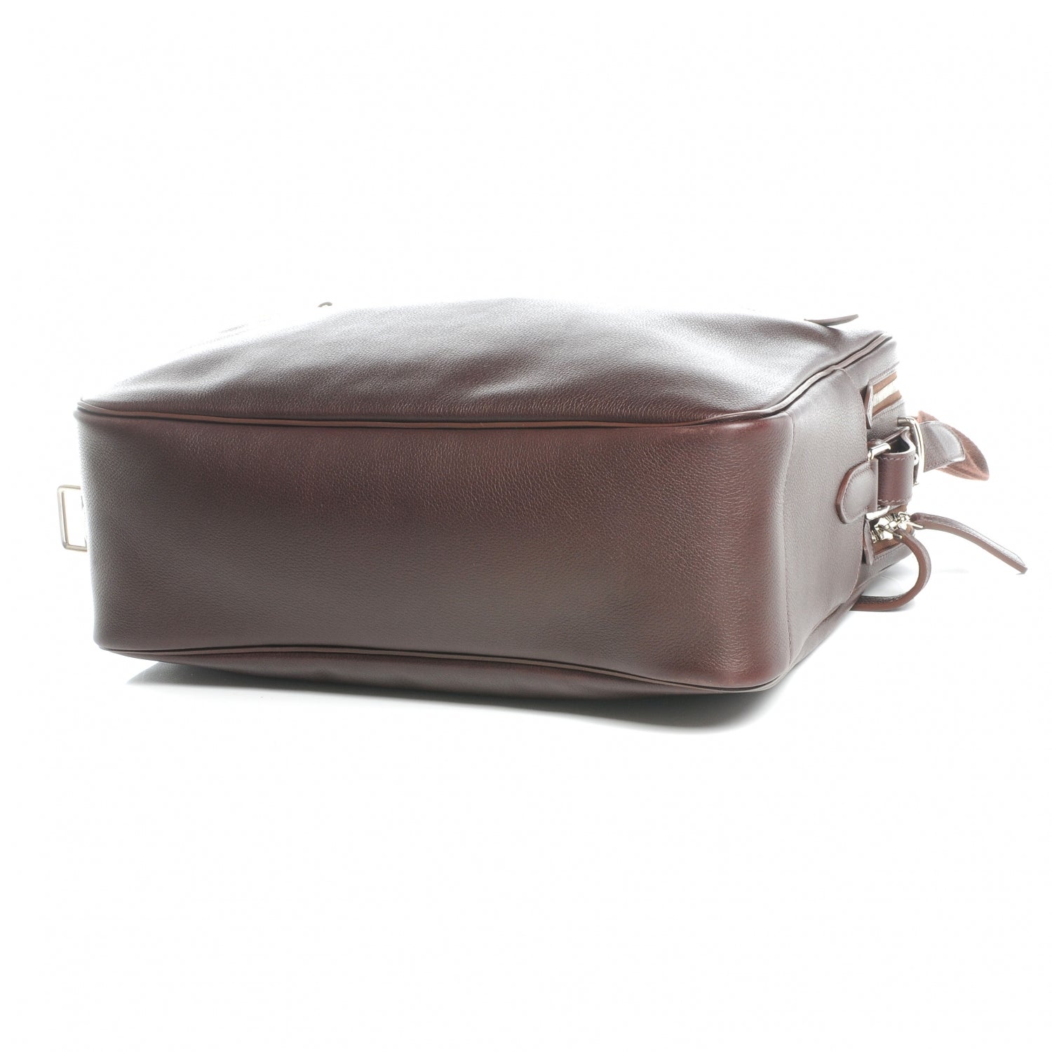 Hermes Mens Evergrain Hebdo Reporter Document Holder Havane Brown 4 of 8
