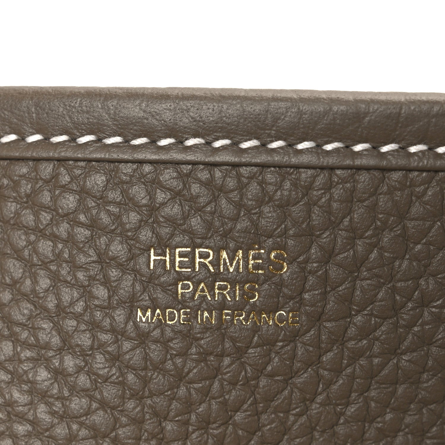 Hermes Taurillon Clemence EVELYNE III PM Etoupe 6 of 11