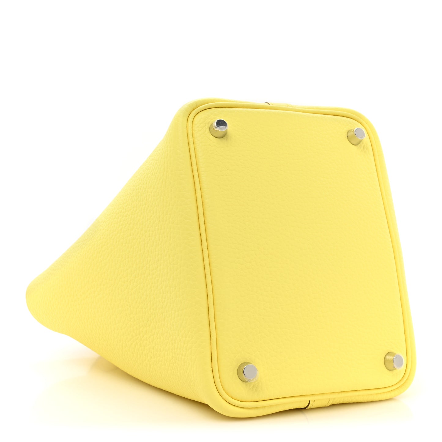 Taurillon Clemence Picotin Lock 18 PM Limoncello