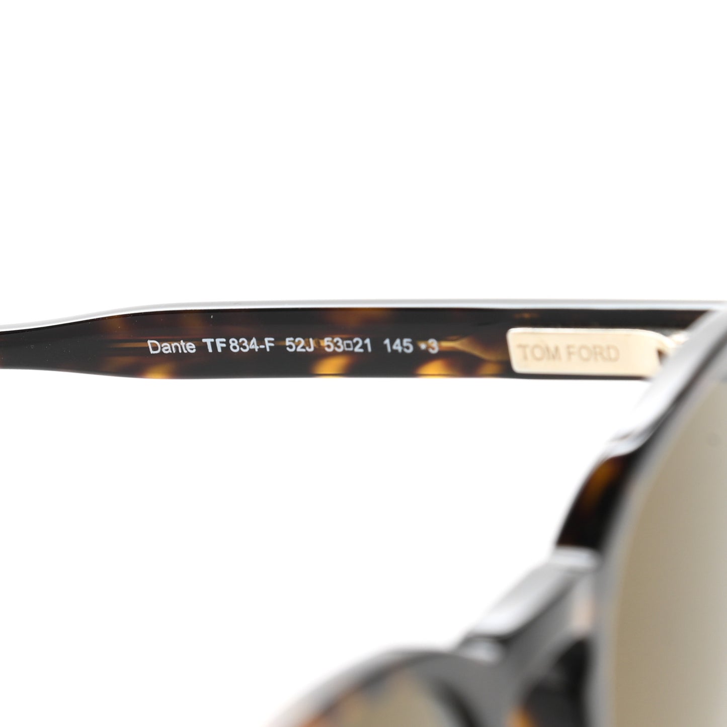 Dante Sunglasses TF834 Tortoise