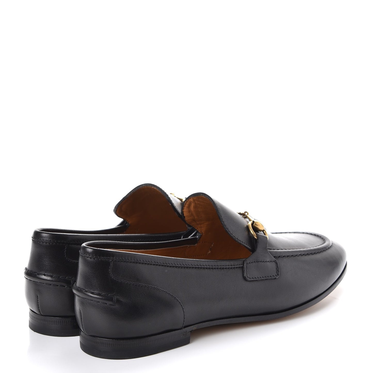 Calfskin Womens Jordaan Loafers 38 Black