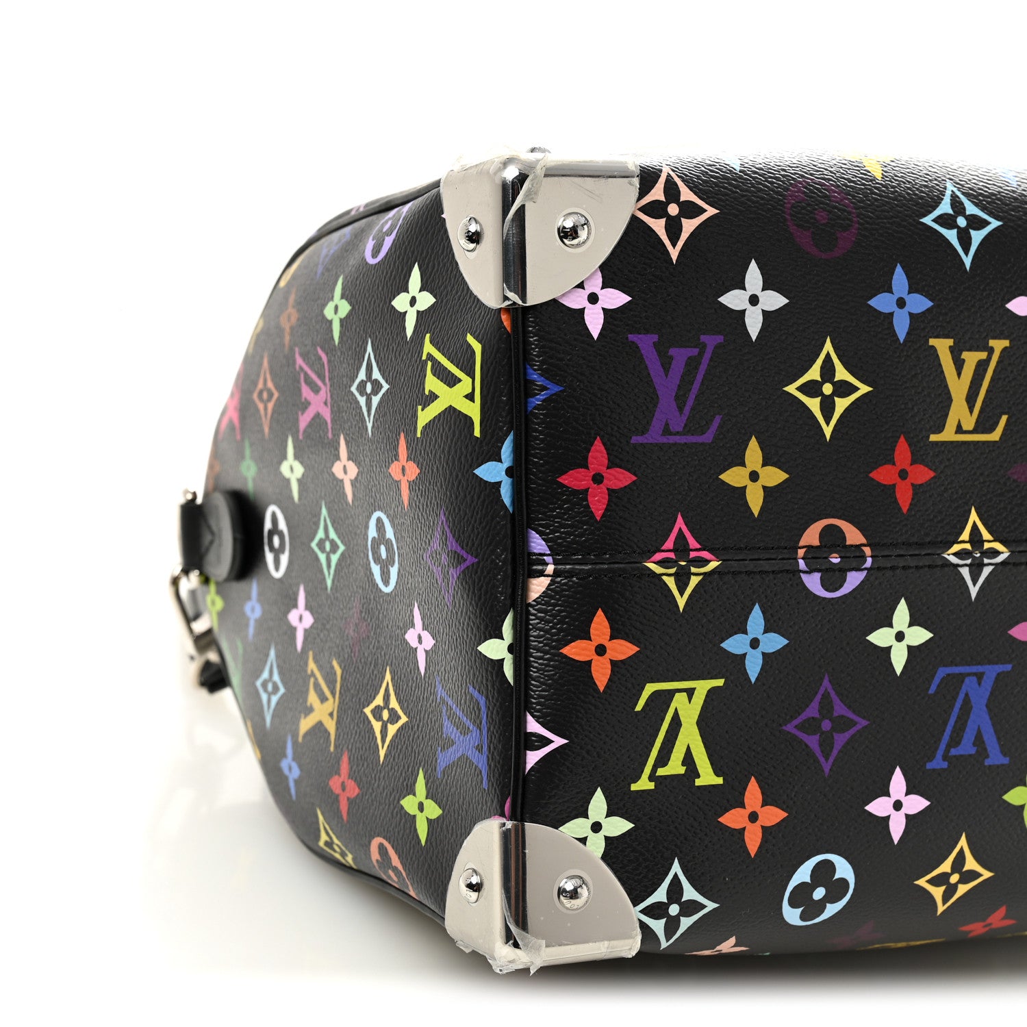 Louis Vuitton LV X TM Monogram Multicolor Speedy Soft 30 Black 8 of 9