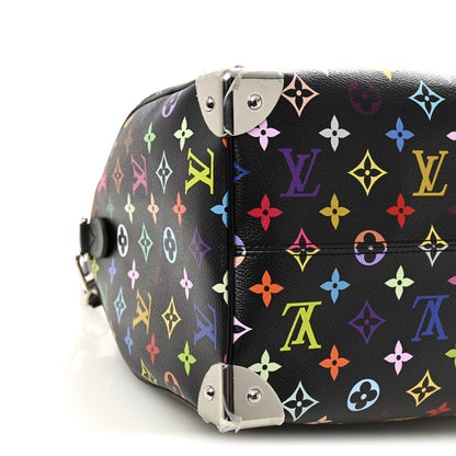Louis Vuitton LV X TM Monogram Multicolor Speedy Soft 30 Black 8 of 9