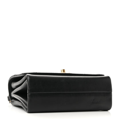Chanel Calfskin Quilted Pearl Jewel Chain Flap Black 4 of 14