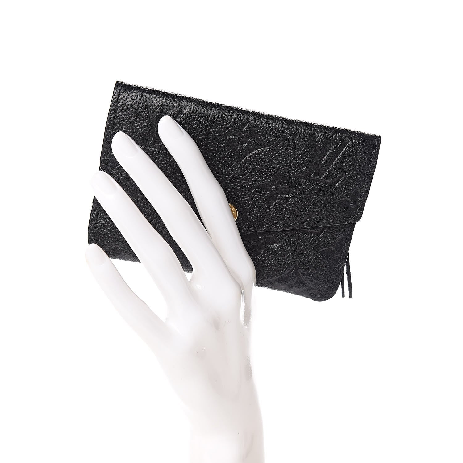 Louis Vuitton Empreinte Key Pouch Black 2 of 7