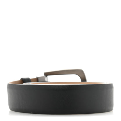 Chanel Calfskin Belt 95 38 Black 2 of 8