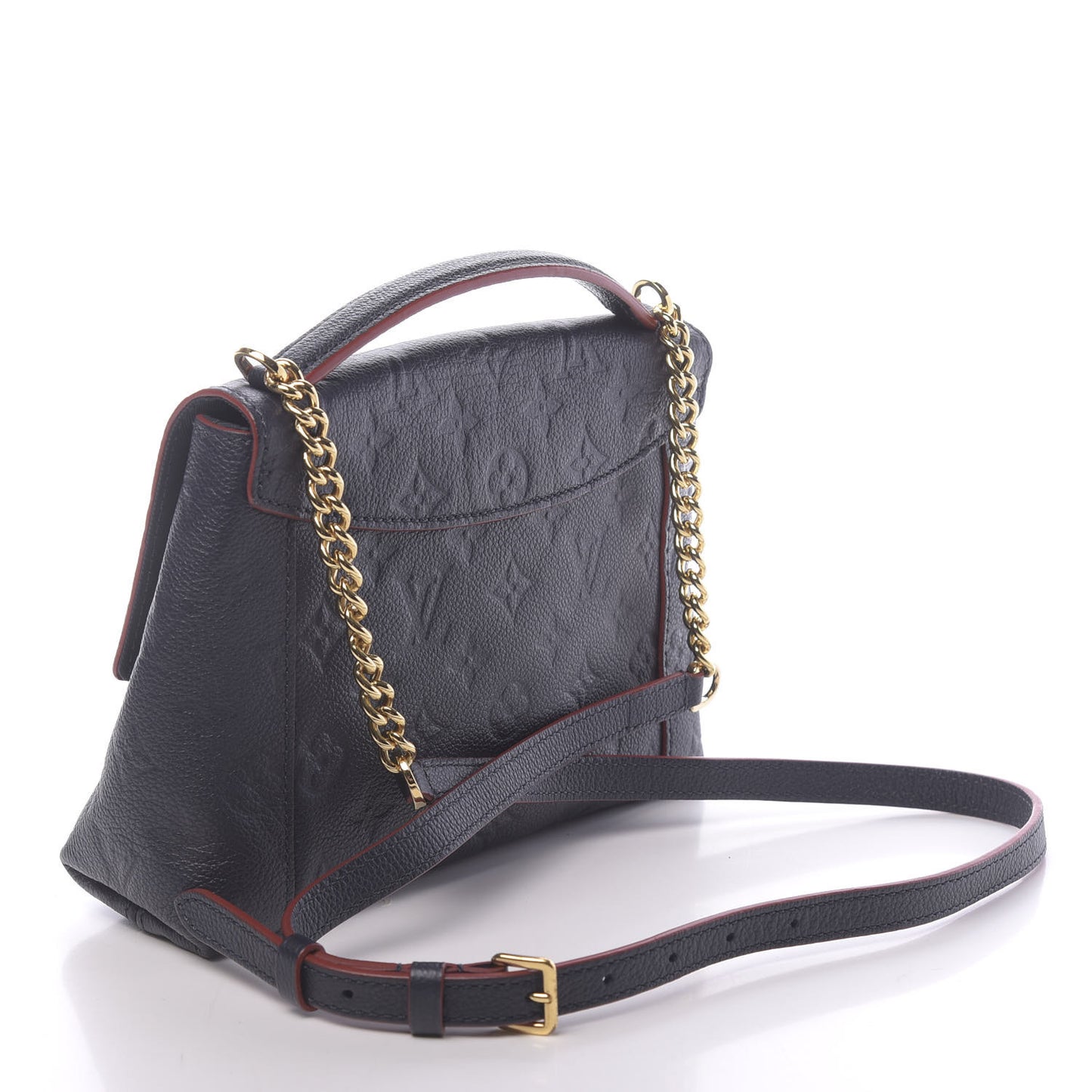 Empreinte Blanche BB Marine Rouge