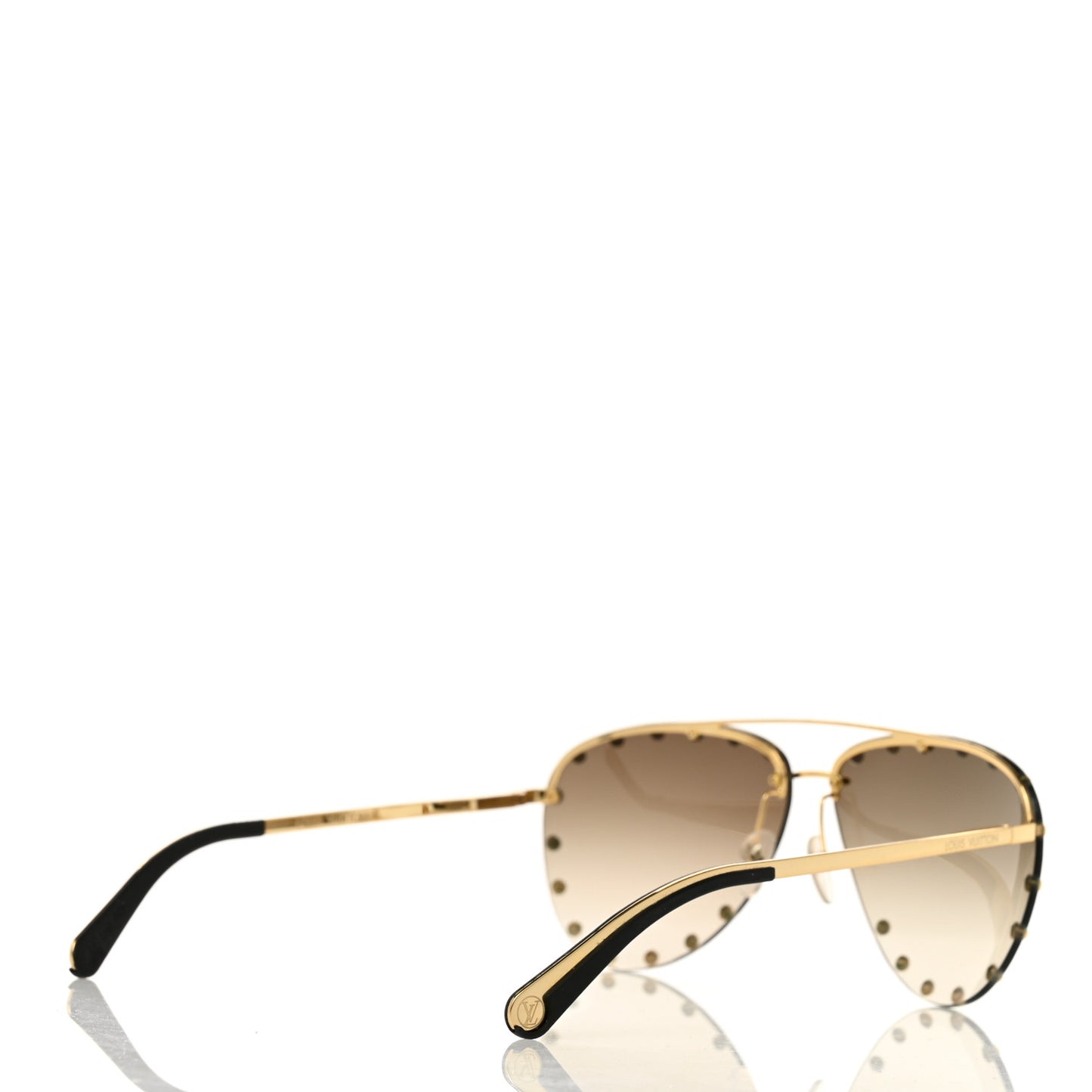The Party Aviator Gradient Sunglasses Z0914U Brown