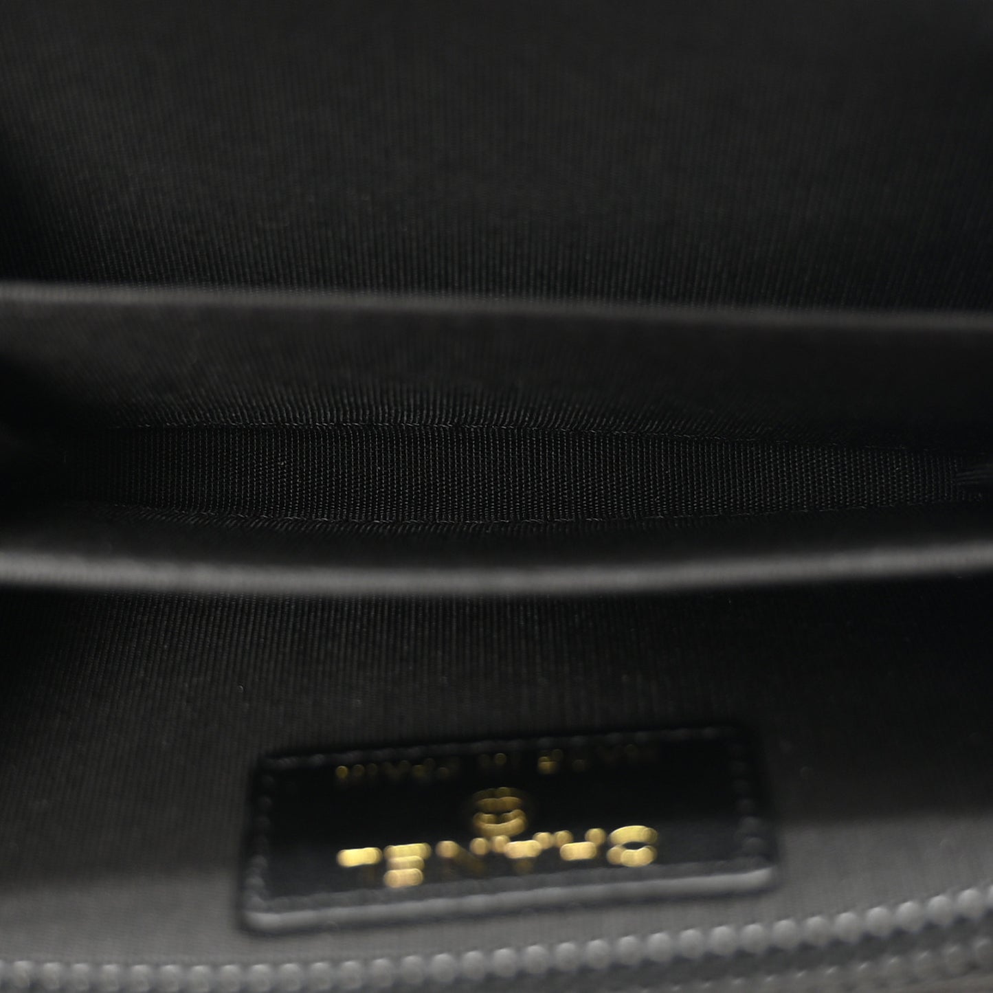 Caviar Quilted Boy Zip Around Coin Purse Wallet Black