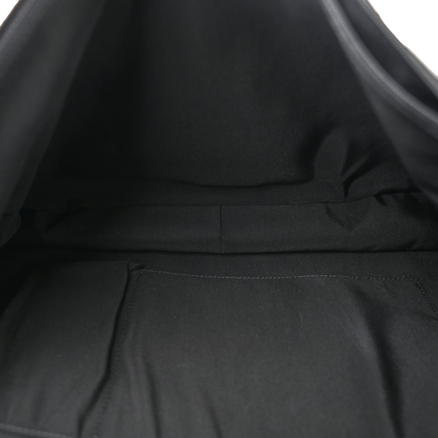 Calfskin Quilted XXL Travel Flap Bag Black