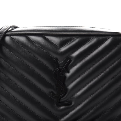 Saint Laurent Calfskin Matelasse Monogram Lou Camera Bag Black 10 of 10