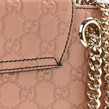 Gucci Guccissima Large Emily Chain Shoulder Bag Camelia 24 of 25