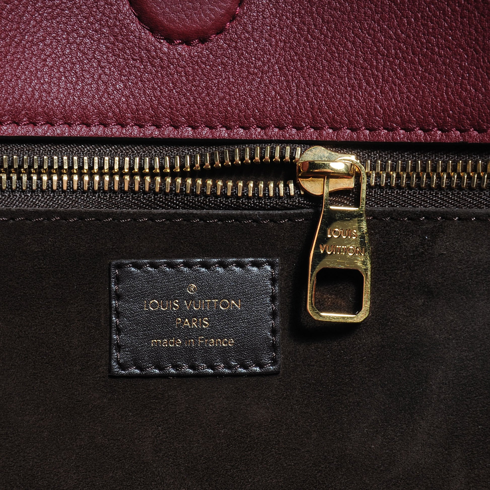 Louis Vuitton Prunille Veau Cachemire Tote W GM Bag 6 of 8
