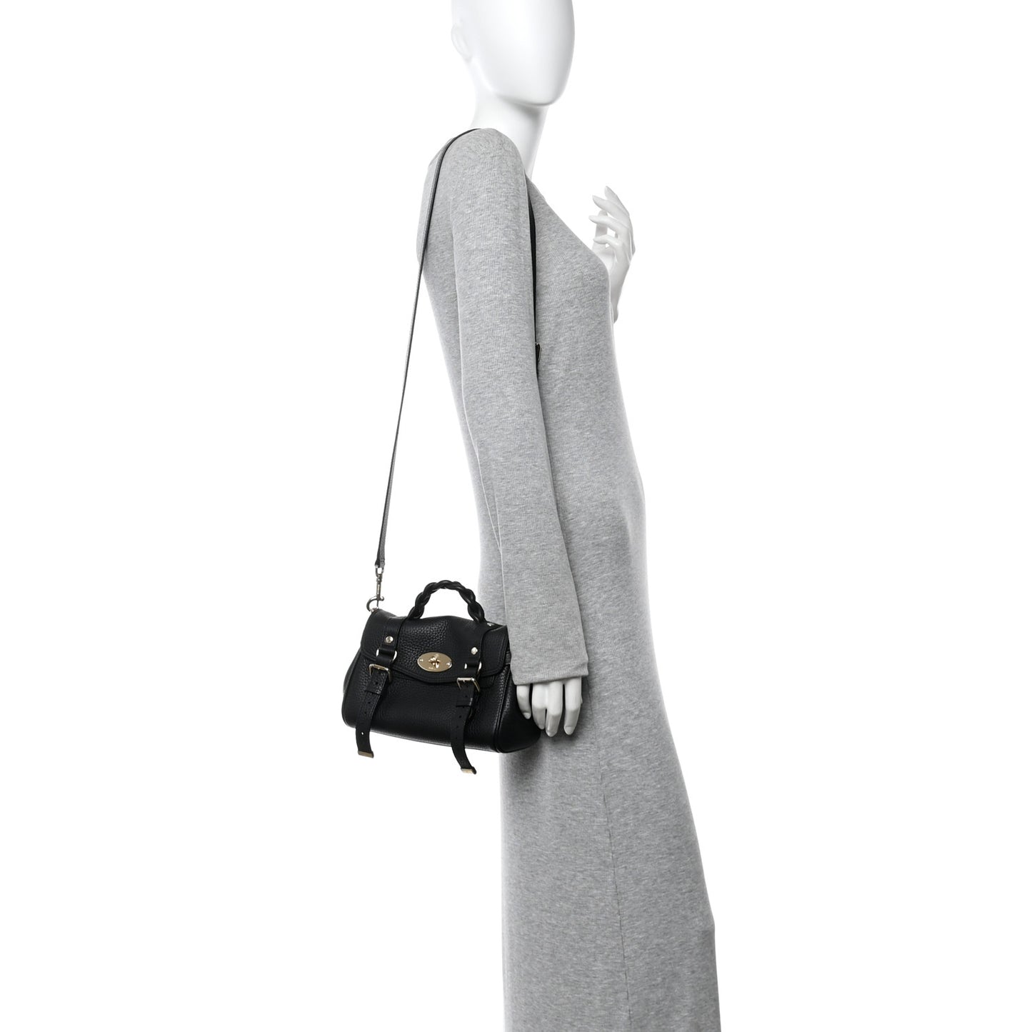 Heavy Grain Mini Alexa Black