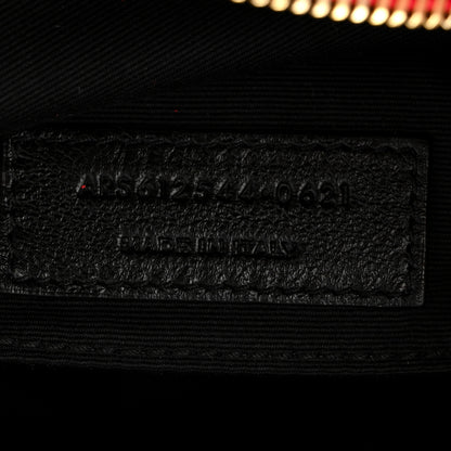 Saint Laurent Calfskin Matelasse Monogram Lou Camera Bag Rouge Eros 7 of 10
