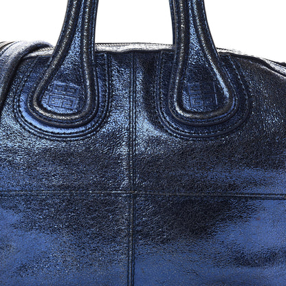 Givenchy Metallic Calfskin Small Nightingale Blue 10 of 20