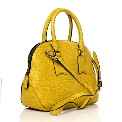 Burberry Heritage Grain Small Orchard Bowling Bag Straw 3 of 17