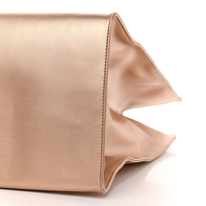 Telfar Metallic Vegan Leather Large Shopping Bag 10 of 10