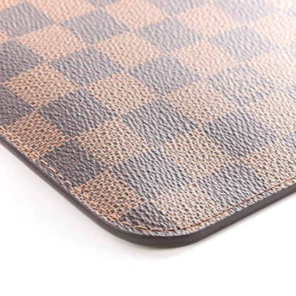 Louis Vuitton Damier Ebene Neverfull MM GM Pochette Rose Ballerine 6 of 10