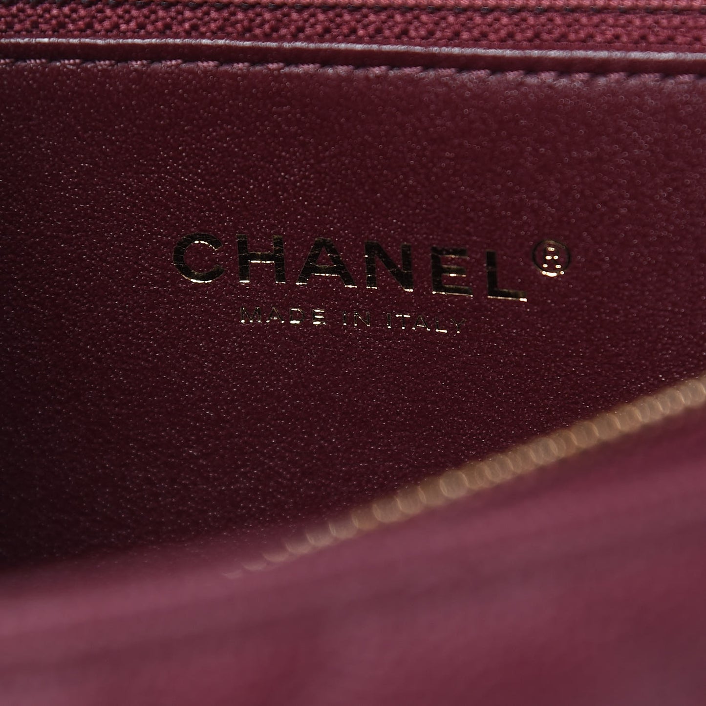 Caviar Lizard Quilted Medium Coco Handle Flap Burgundy