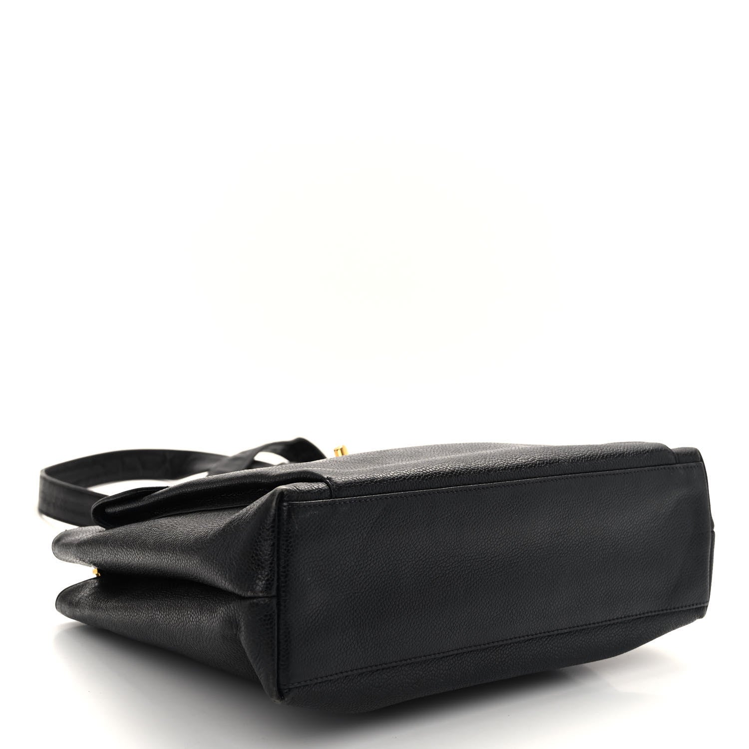 Chanel Caviar Flap Shoulder Bag Black 4 of 10