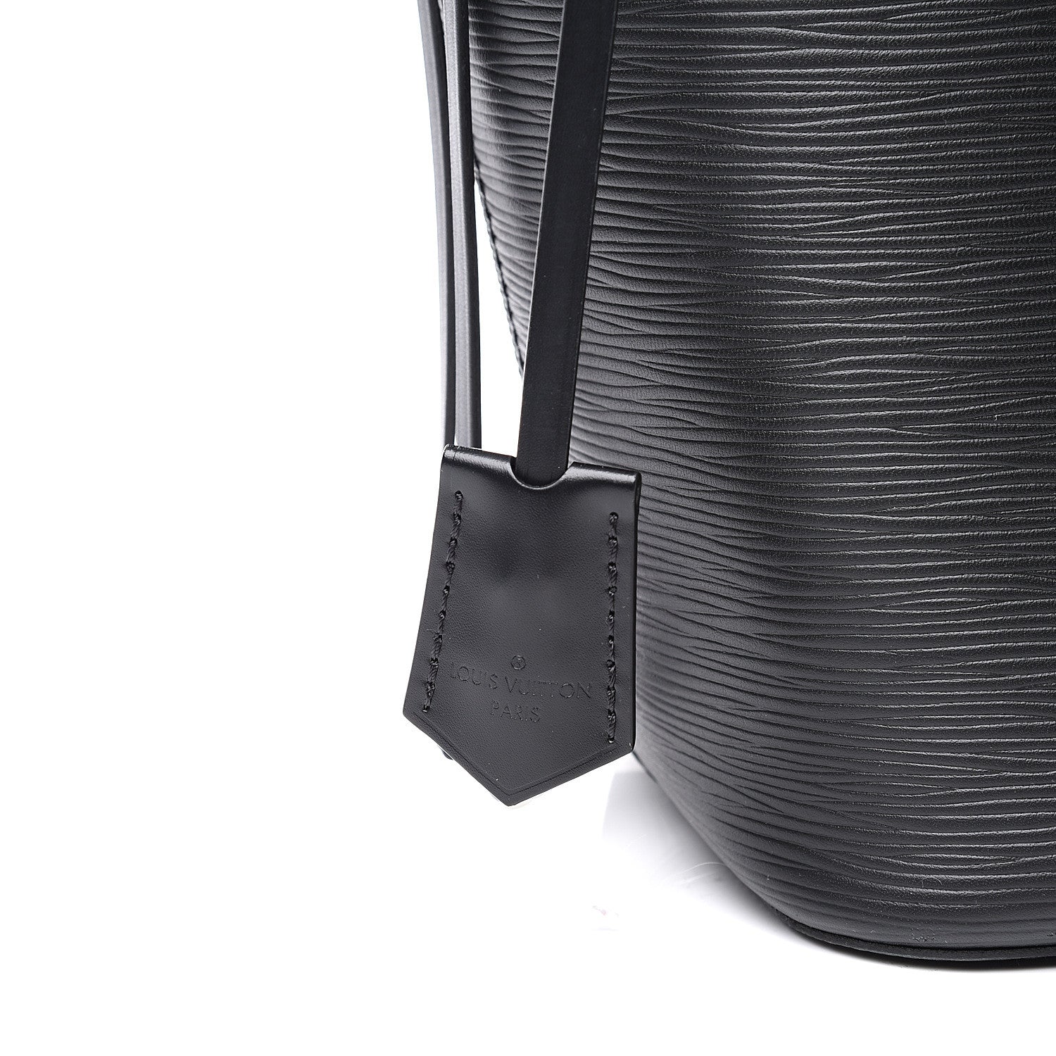 Louis Vuitton Epi Neverfull MM Black 9 of 10