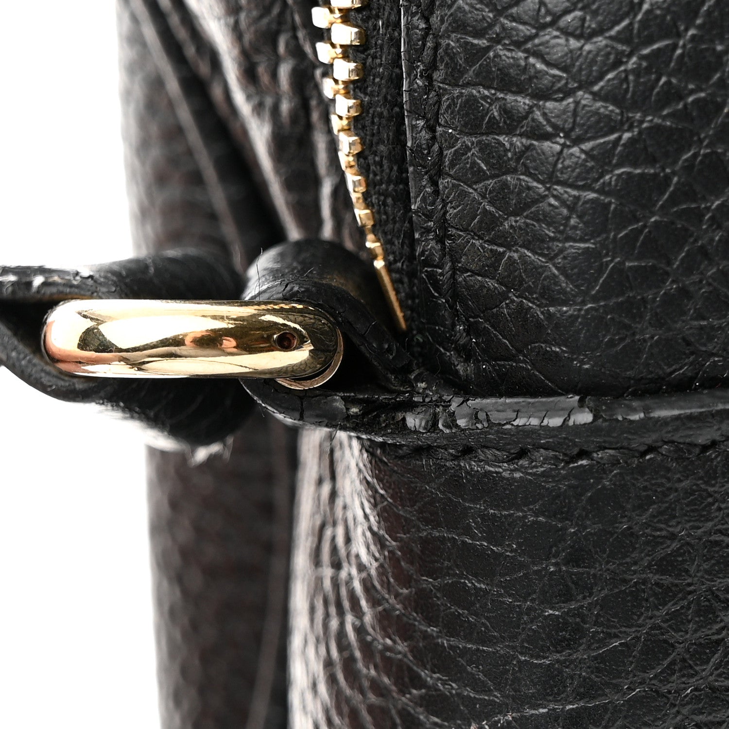 Gucci Pebbled Calfskin Small Soho Disco Bag Black 16 of 21