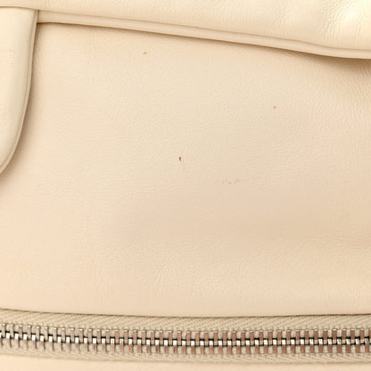 Chanel Calfskin Large Expandable Paris London Flap Bag White 12 of 14