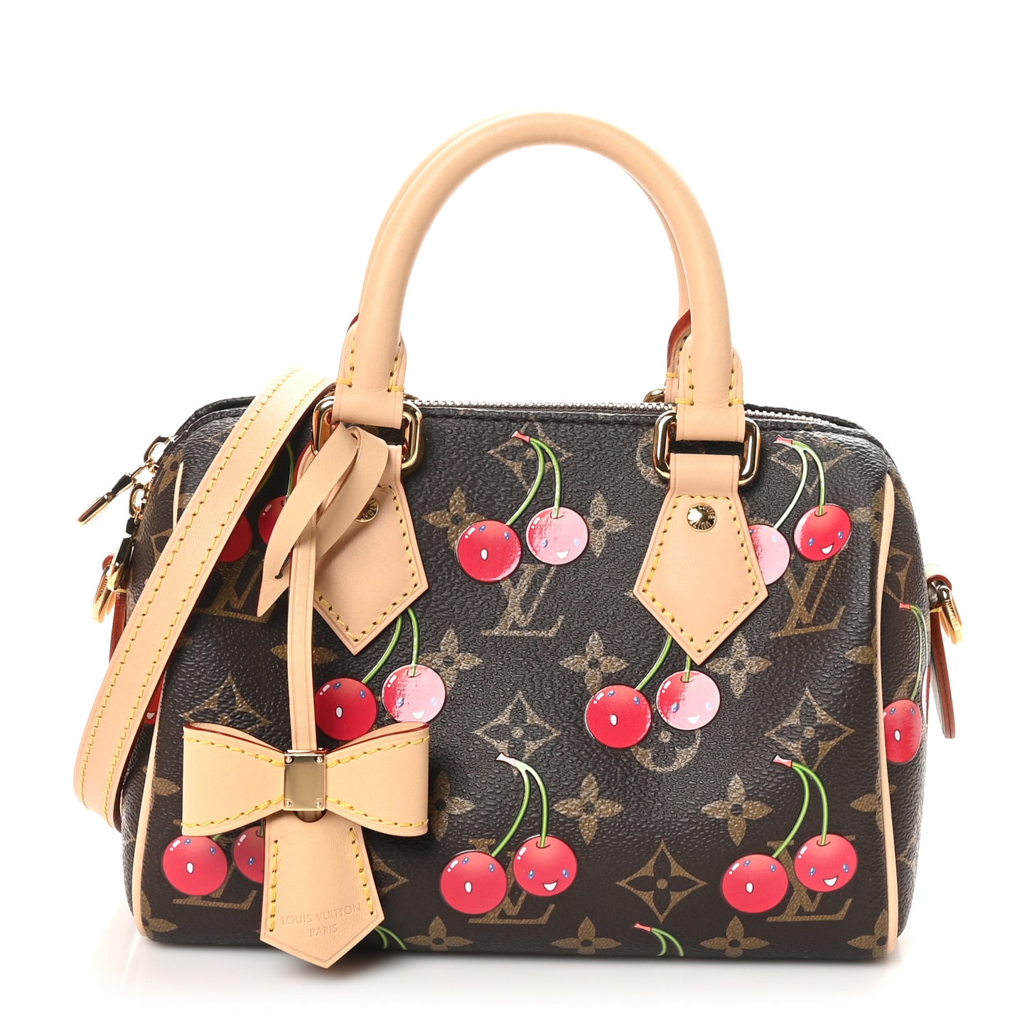 LV X TM Monogram Cerises Speedy Bandouliere 20