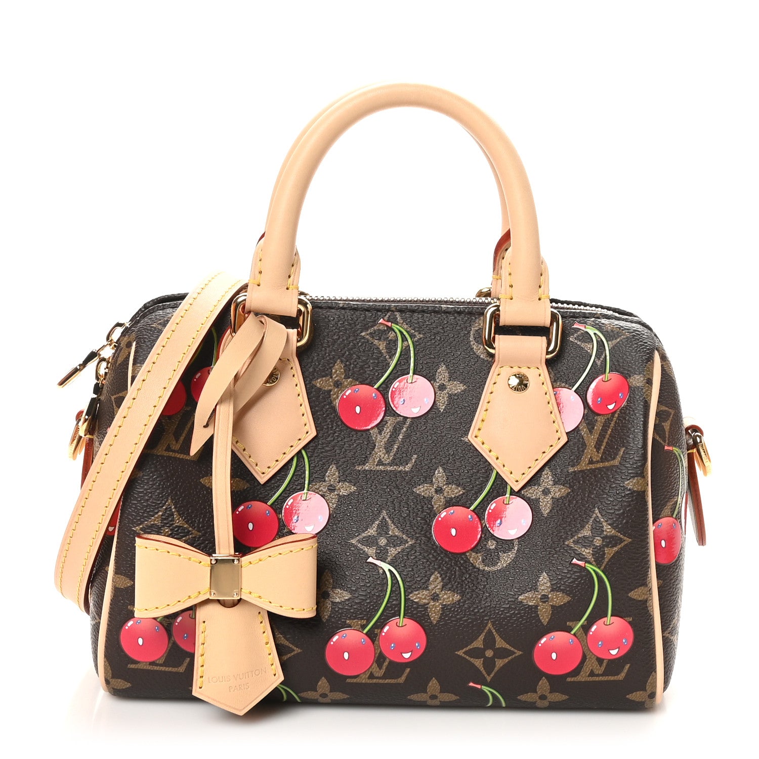 Louis Vuitton LV X TM Monogram Cerises Speedy Bandouliere 20 1 of 10