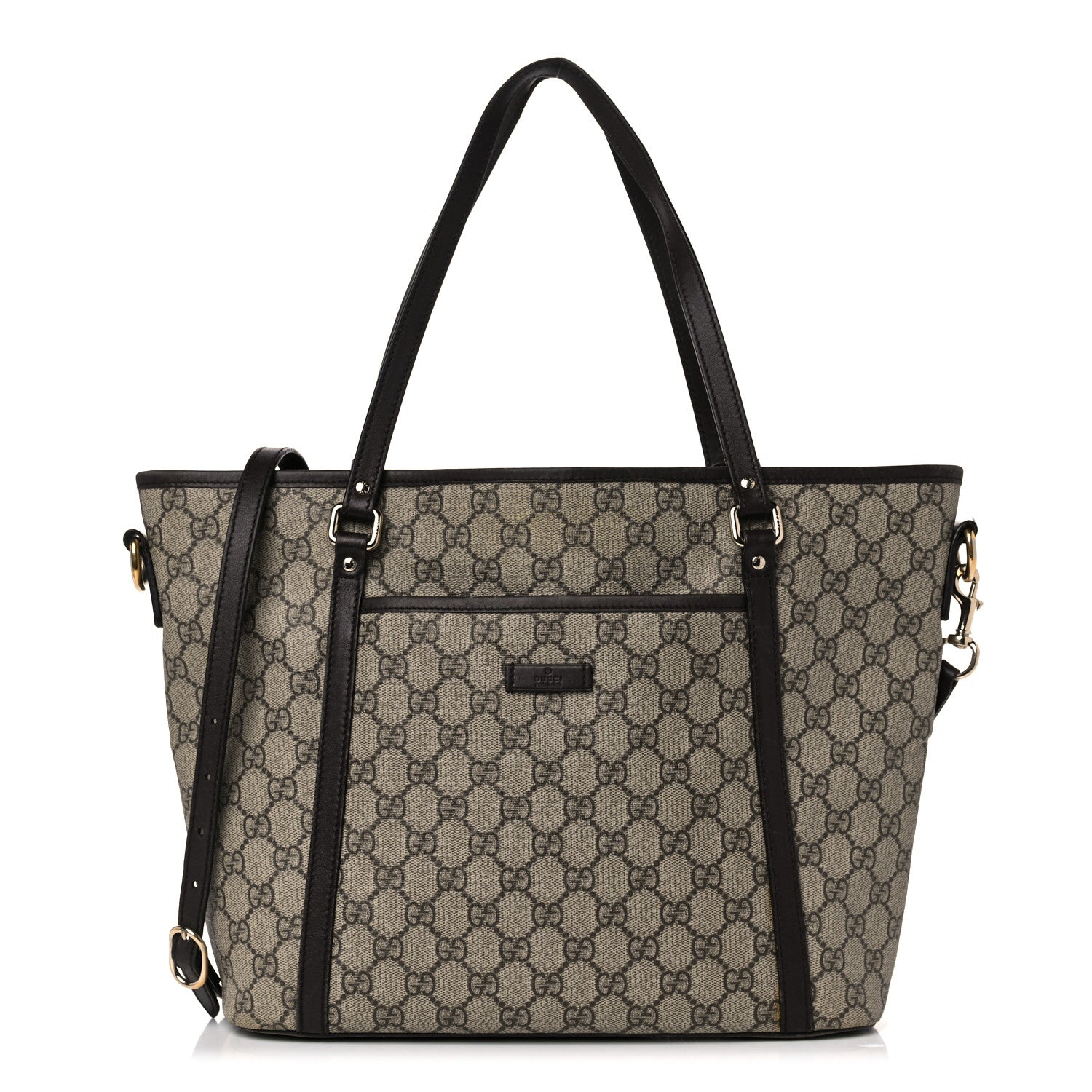 Gucci GG Supreme Monogram Medium Joy Tote Dark Brown 1 of 20