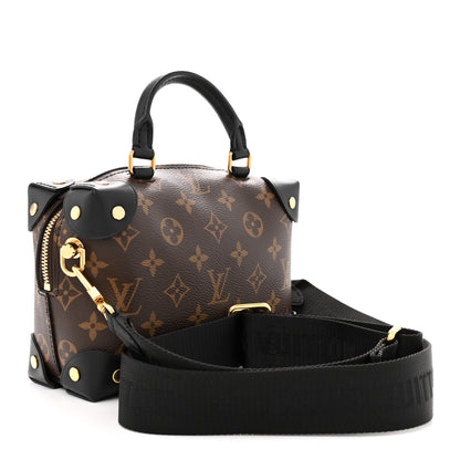 Louis Vuitton Monogram Petite Malle Souple Black 4 of 19