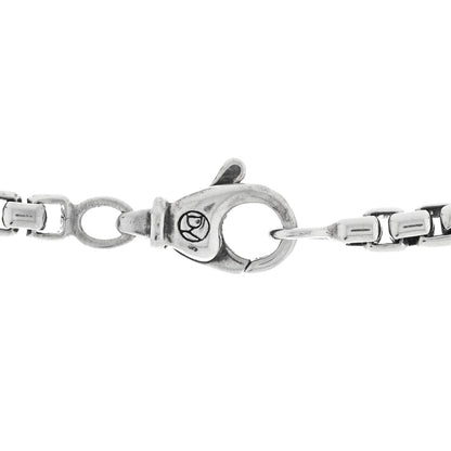 David Yurman Sterling Silver 3.6mm Box Chain Necklace 18" 4 of 4