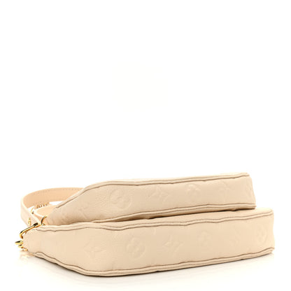 Louis Vuitton Empreinte Monogram Giant Multi Pochette Accessories Cream 4 of 10