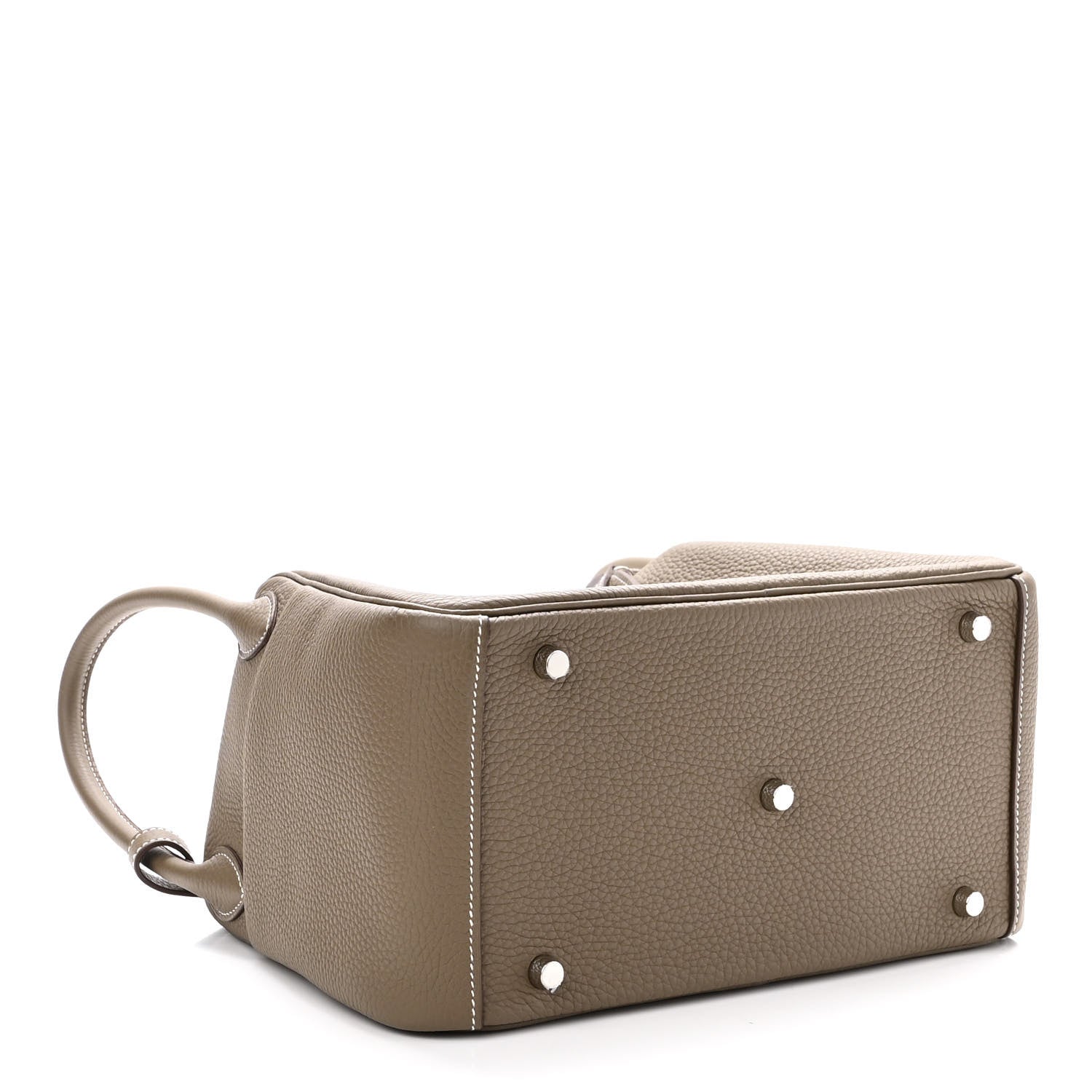 Hermes Taurillon Clemence Lindy 30 Etoupe 4 of 9
