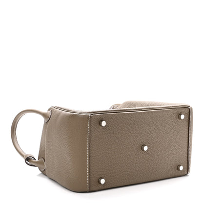 Hermes Taurillon Clemence Lindy 30 Etoupe 4 of 9