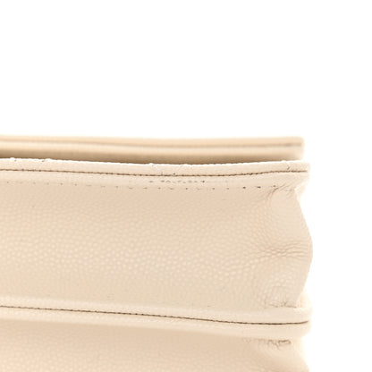 Chanel Caviar Quilted Trendy Handle Clutch With Chain Ecru 12 of 12