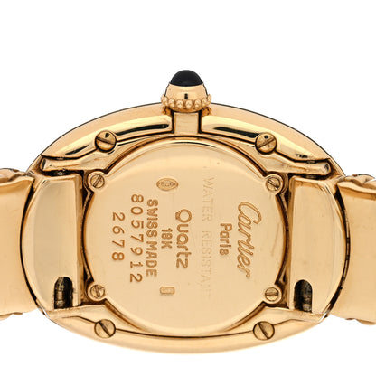Cartier 18K Yellow Gold 22mm Baignoire Quartz Watch 4 of 4