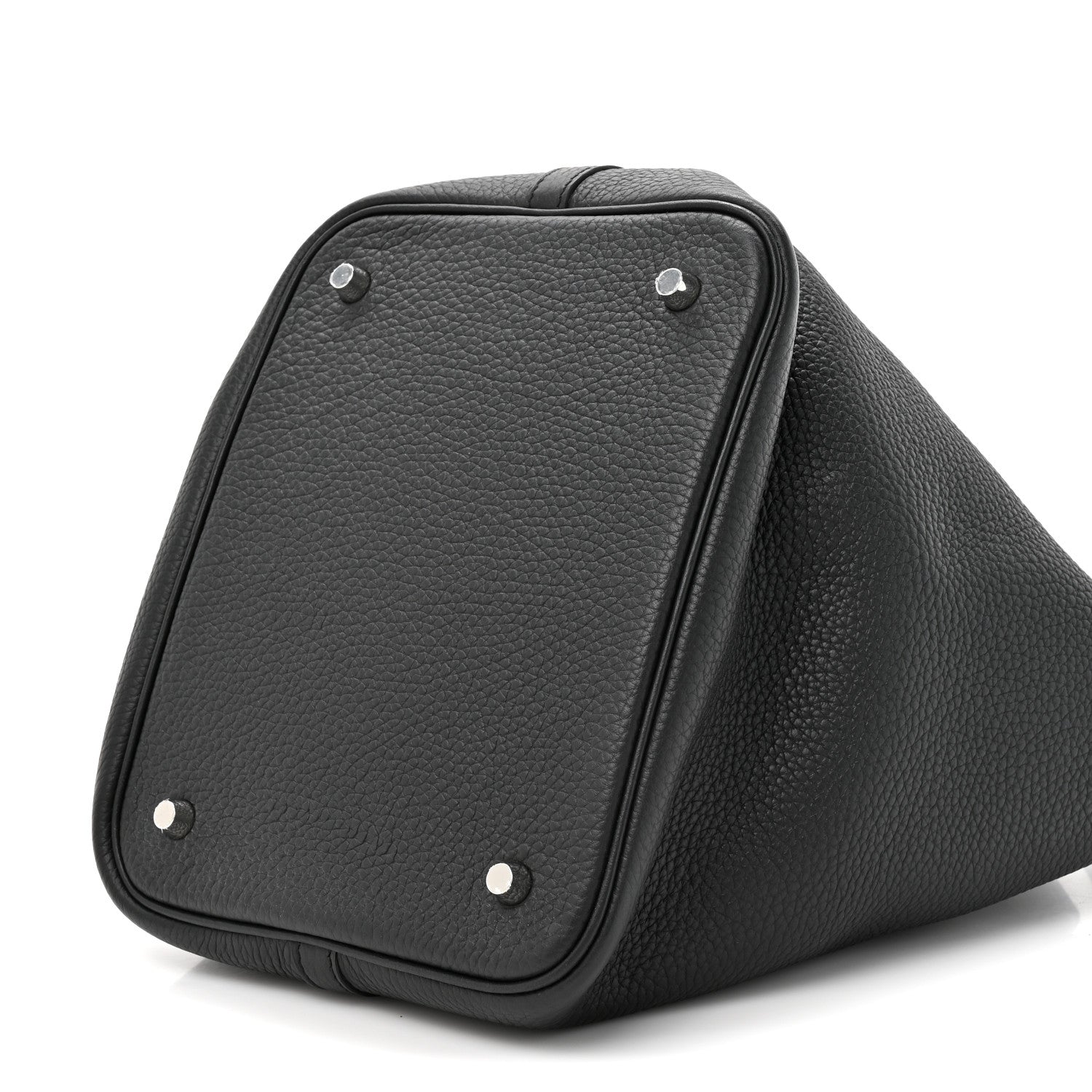 Hermes Taurillon Clemence Picotin Lock 22 MM Black Black 9 of 10