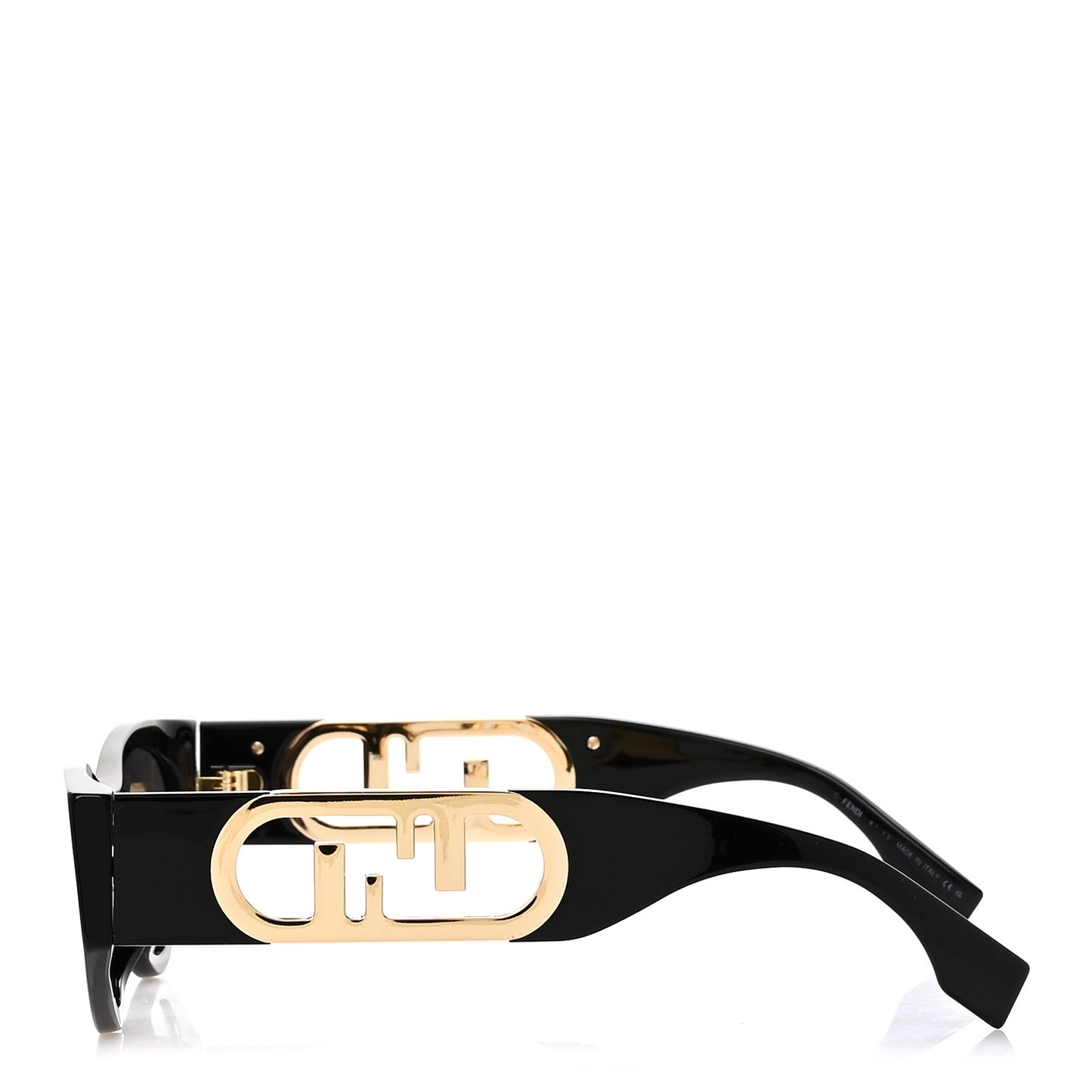 Acetate O'Lock Cat Eye Sunglasses FE40049I Black