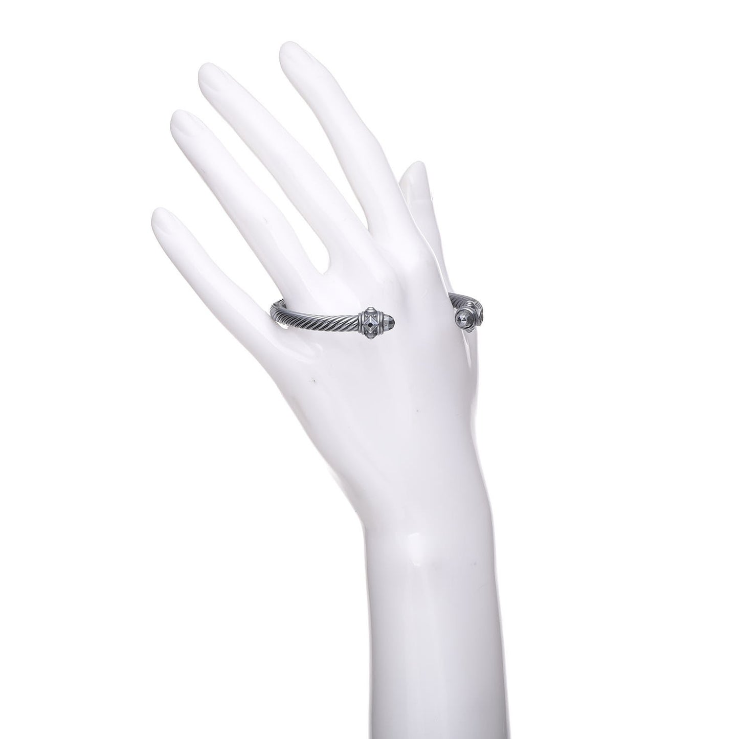 Darkened Sterling Silver 5mm Renaissance Bracelet