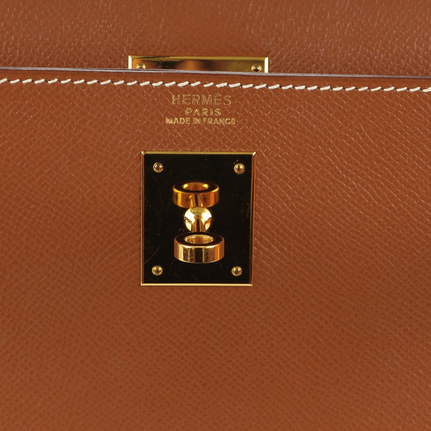 Hermes Epsom Kelly Sellier 32 Gold 10 of 26