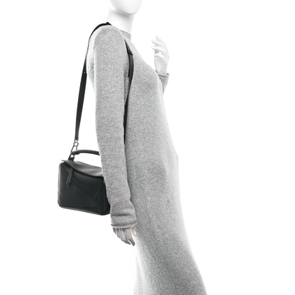 Loewe Calfskin Small Puzzle Bag Black 2 of 9