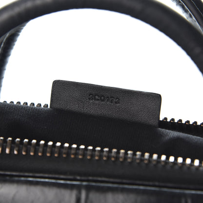 Givenchy Calfskin Crocodile Embossed Medium Antigona Black 8 of 9